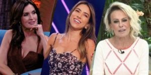 Fátima Bernardes, Patrícia Abravanel e Ana Maria (Montagem: TV Foco)