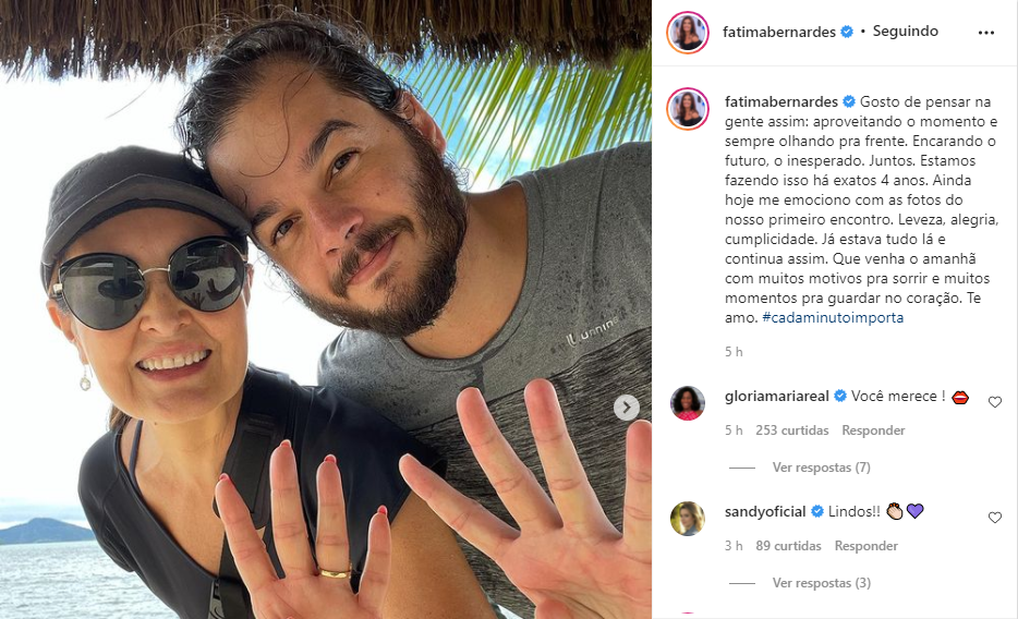 Fátima Bernardes (Foto: Reprodução)