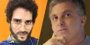 Fiuk e Luciano Huck (Montagem: TV Foco)