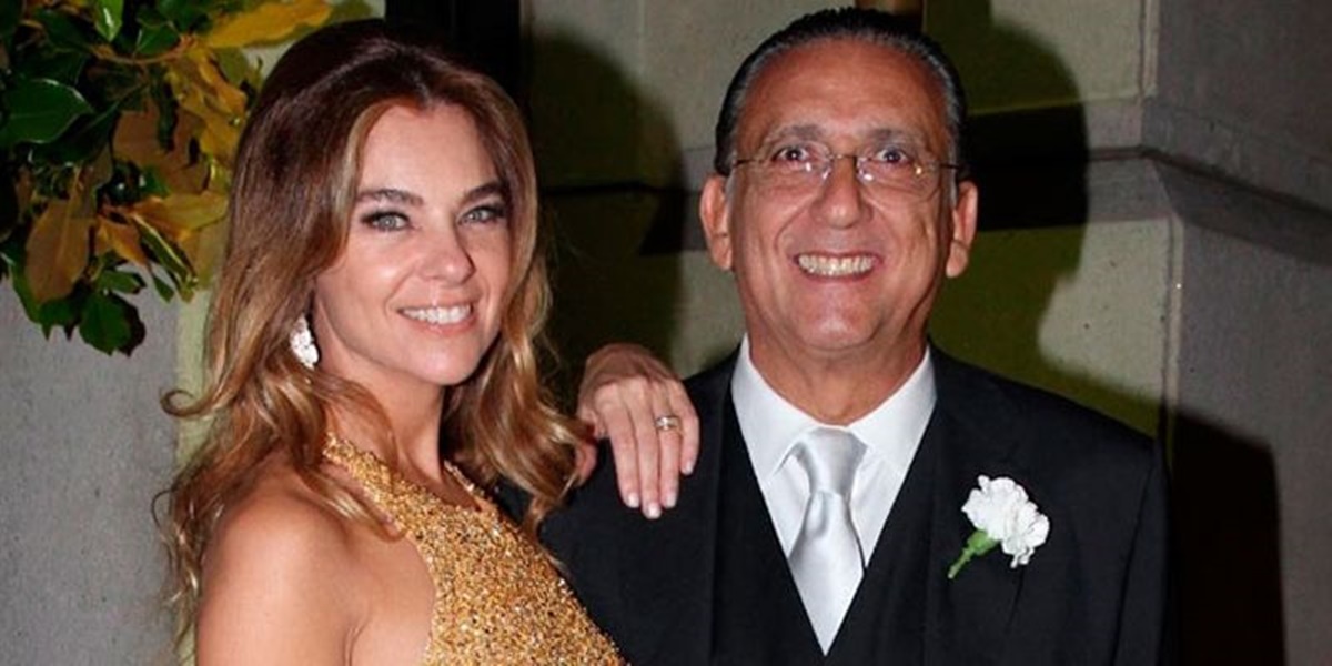 Galvão Bueno e sua esposa Desireé Soares (Foto: reprodução)