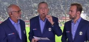 Roger Flores é um dos principais comentaristas da Globo e faz parte da equipe de Galvão Bueno (Foto: Reprodução)
