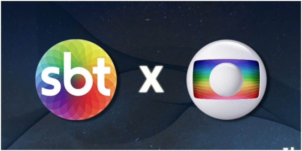 Globo e SBT brigaram feio hoje (Foto: Reprodução) Globo e SBT brigaram feio hoje (Foto: Reprodução)