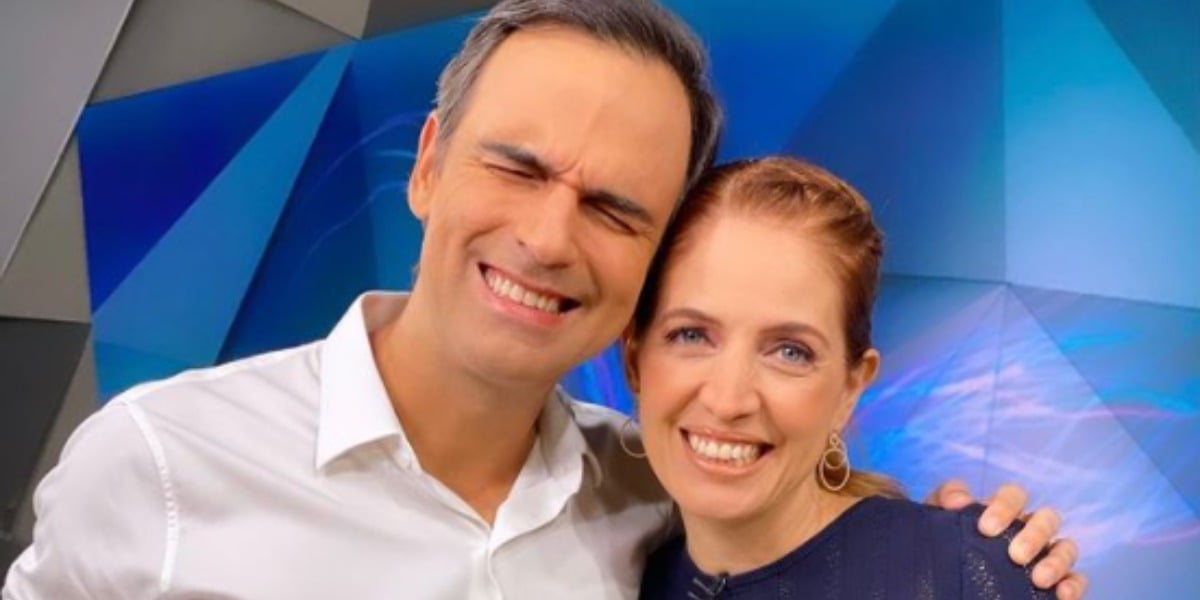 Poliana Abritta fala de despedida de Tadeu Schmidt do Fantástico (Foto: Reprodução)