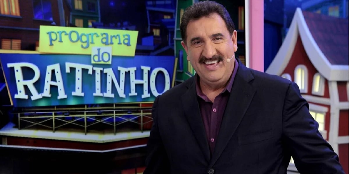 Ratinho no SBT (Foto: Divulgação) 