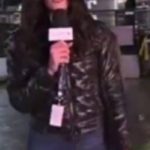 Repórter italiana sofre assédio ao vivo (Foto: Reprodução)