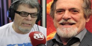 Cantor fez duras cíticas contra ator global (Foto: montagem)