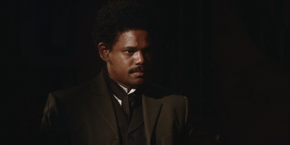 Michel Gomes como "Samuel" na novela Nos Tempos do Imperador. (Foto: Reprodução / TV Globo)