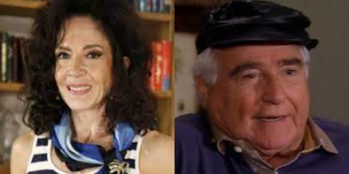 Yoná Magalhães e Luís Gustavo eram os gigantes da dramaturgia em "Cama de Gato" (Foto: Reprodução/TV Globo) 