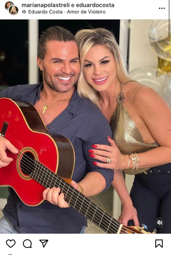 Eduardo Costa expõe crise em relação com namorada, envolve ex-marido da moça e confirma: “Jogar fora”