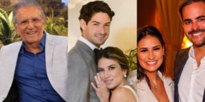 Carlos Alberto, Pato, Rebeca Abravanel, Simone e Kaká (Reprodução)