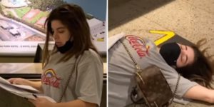 Gkay 'desmaiou' ao receber conta de sua Farofa (Imagem: Montagem)