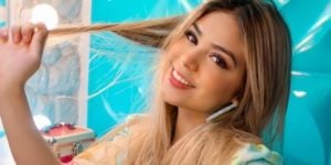MC Melody é considerada a dona do falsete devido a vídeos do início de sua carreira (Foto: Reprodução)