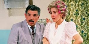 Professor Girafales e Dona Florinda (Foto: Reprodução)