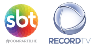 SBT e Record TV em briga através de repórteres (Imagem: Divulgação)