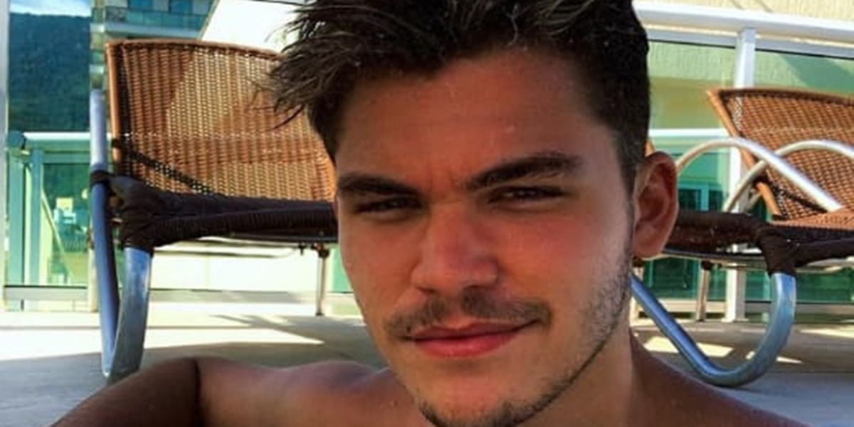 Gabriel Kaufmann atualmente tem 20 anos e chama a atenção pela beleza (Foto: Instagram) 