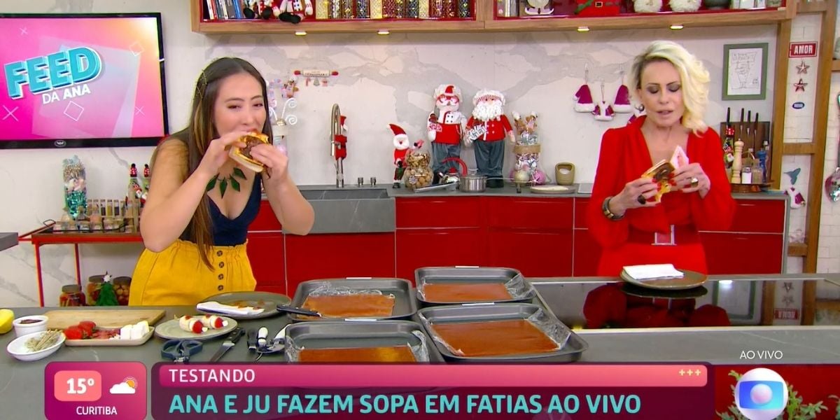 Ana Maria surta no Mais Você, denuncia erro de diretora e é derrubada: "Estou sem problema nenhum"