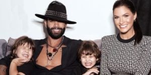 Gusttavo Lima e Andressa Suita e os filhos (Foto: Reprodução)