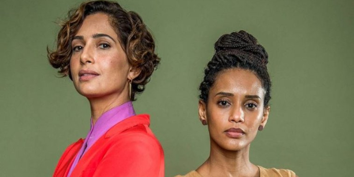 Camila Pitanga e Taís Araújo (Foto: Divulgação/TV Globo)
