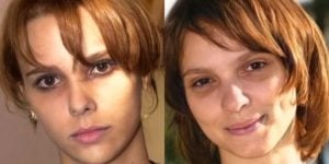 Débora Falabella e Cíntia Falabella em 