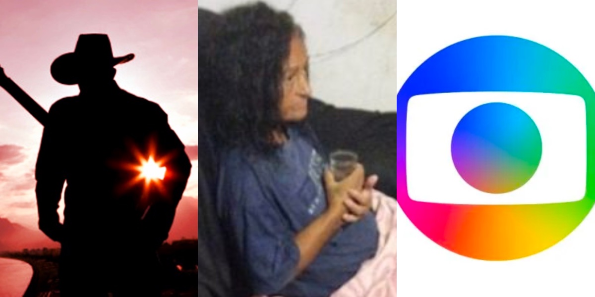 Mulher foi enterrada viva, tal qual ato da Globo (Foto: Reprodução)