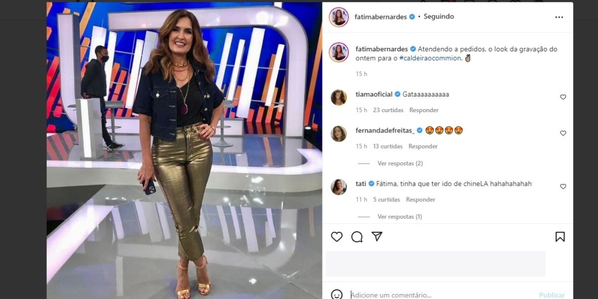 Fátima Bernardes, ameaçada de ser tirada do Encontro em 2022, estreia em novo programa na Globo