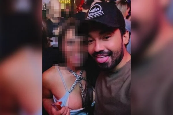 Fernando acabou sendo exposto em foto íntima com mulher (Foto: Reprodução)