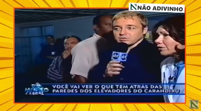 Gugu e Socorro Leite no "Domingo Legal" (Foto: Reprodução/YouTube/SBT)