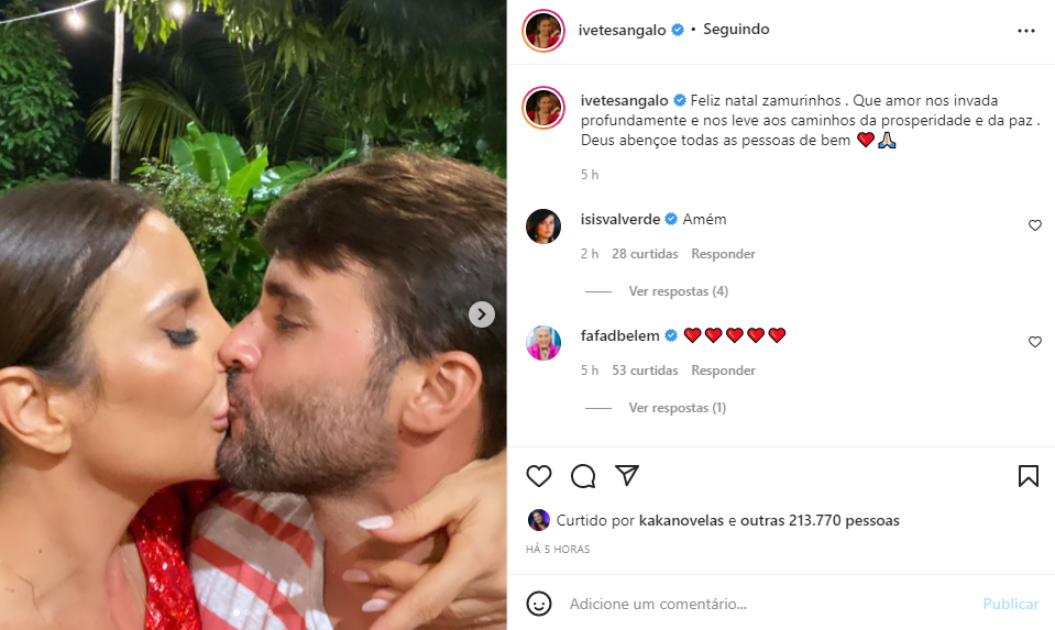 Ivete Sangalo posa beijando Daniel Cady e some com boatos de fim do casamento (Foto: Reprodução) Ivete Sangalo posa beijando Daniel Cady e some com boatos de fim do casamento (Foto: Reprodução)