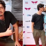 Johnny Massaro fez a primeira aparição pública ao lado do namorado, o advogado João Pedro Accioly (Foto: Montagem)