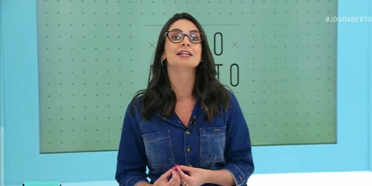 Substituta de Renata Fan abre às pressas, confirma notícia de saída no Jogo Aberto e assume: "Problemas" Substituta de Renata Fan abre às pressas, confirma notícia de saída no Jogo Aberto e assume: "Problemas"
