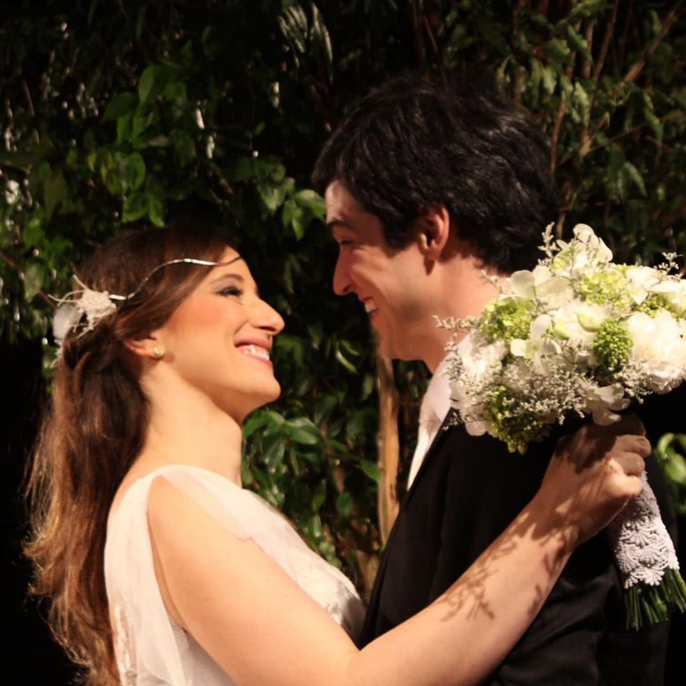 Mateus Solano e a esposa, a atriz Paula Braun (Foto: Reprodução)