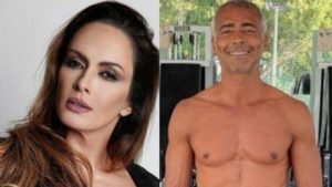 Núbia Oliiver já teve crush no Romário (Foto: Montagem/ Internet)
