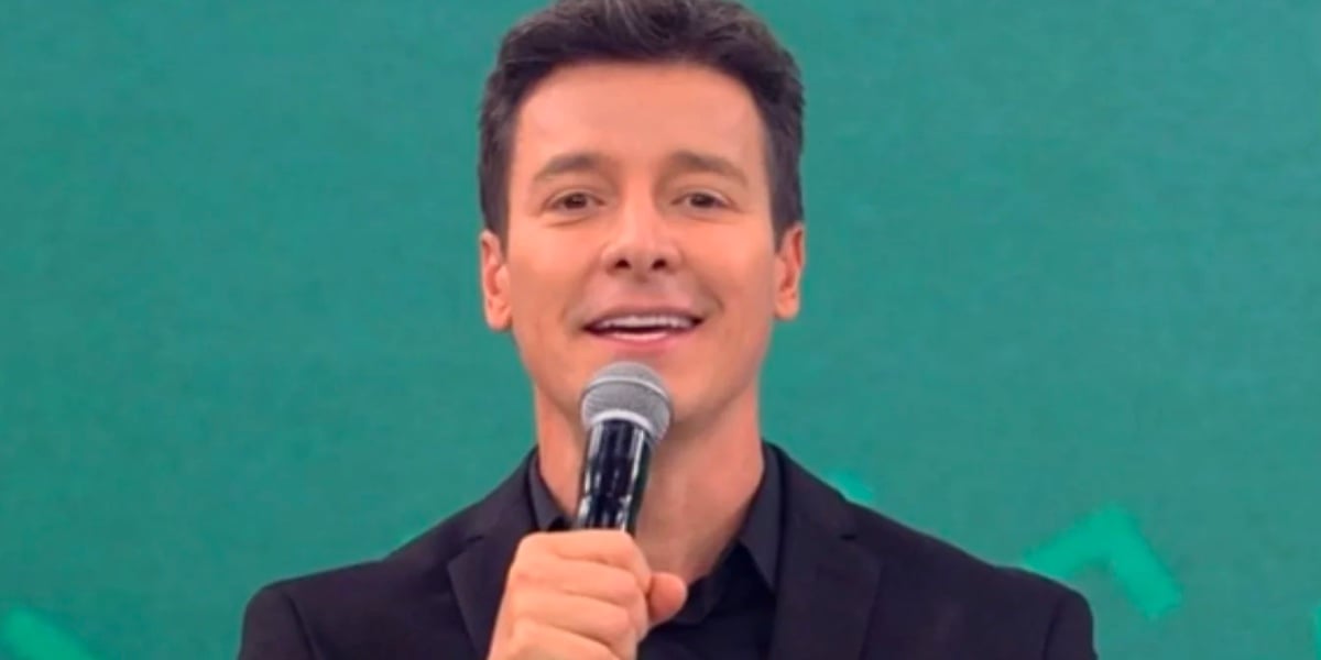 O apresentador da Record, Rodrigo Faro (Foto: Reprodução)