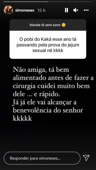 Simone abre jogo sobre vida sexual com marido - Foto: Reprodução