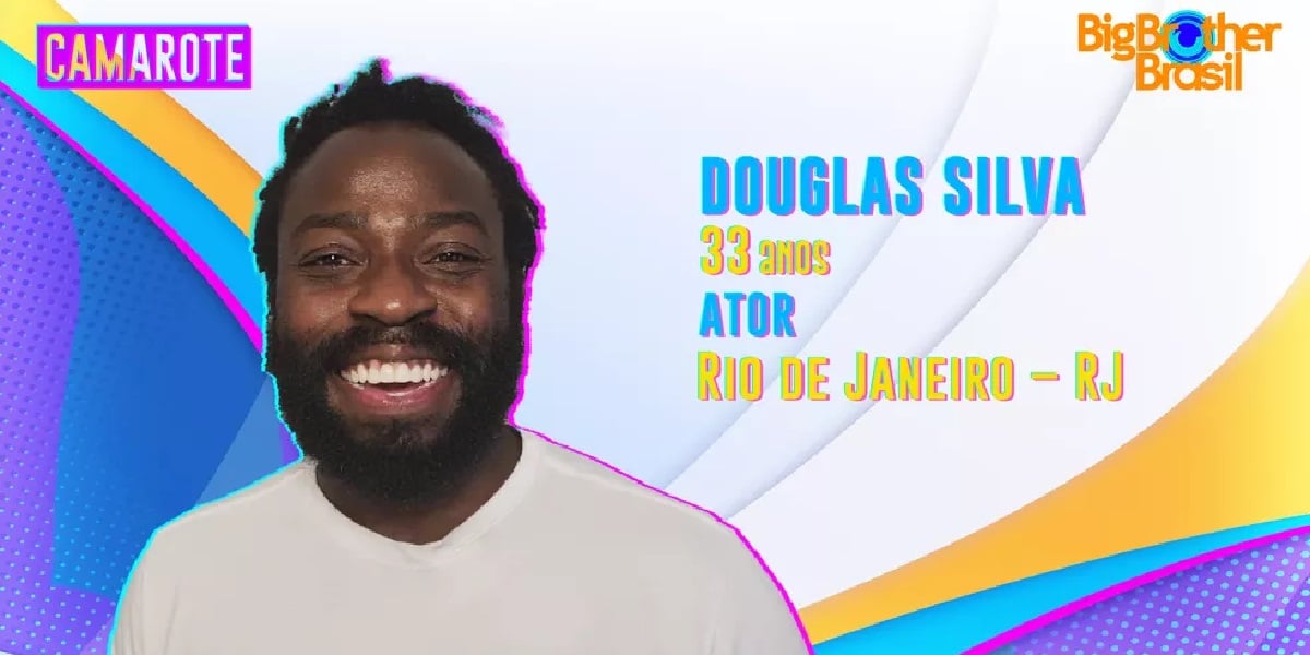 Douglas Silva faz parte do camarote do "BBB22" (Foto: Divulgação/TV Globo)