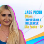 Jade Picon na chamada do BBB22 (Foto: Reprodução / Internet)