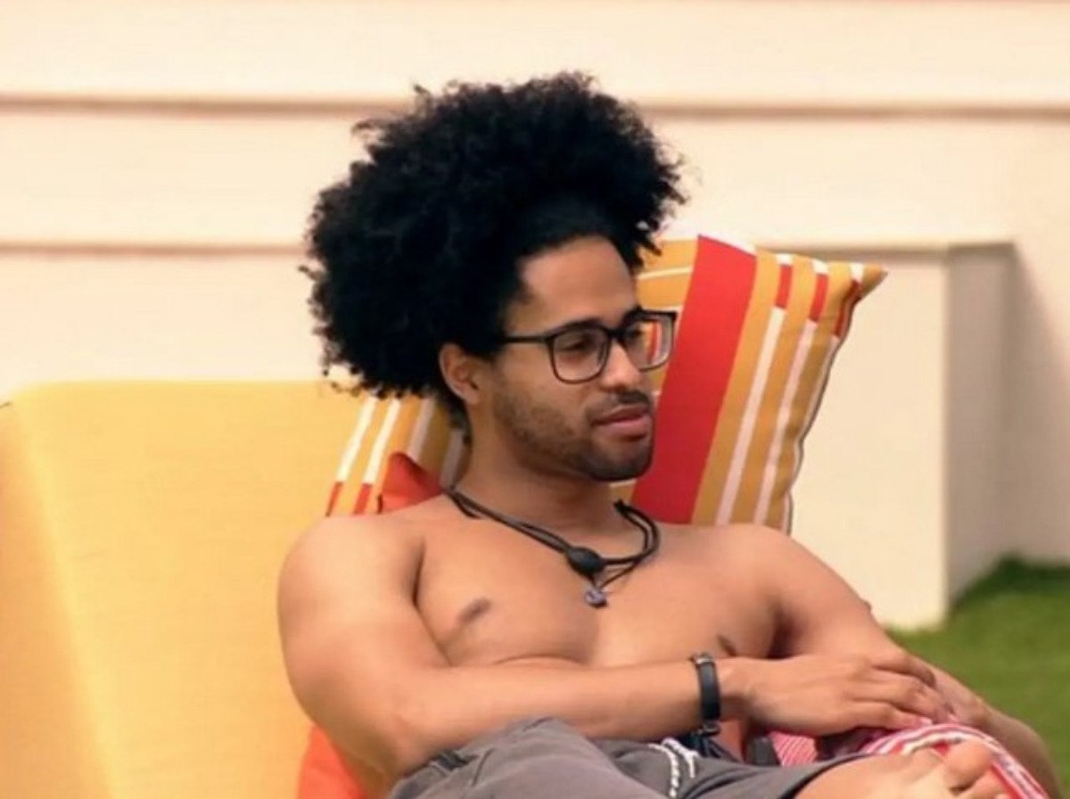 Luciano no 'BBB22' (Foto: reprodução) 