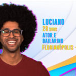 Luciano Estevan foi do time pipoca do BBB 22 (Foto: Reprodução / Globo)