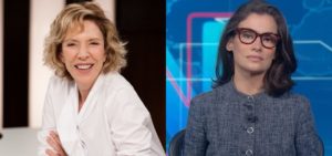 Marília Gabriela revelou sonho de ocupar o posto que hoje pertence a Renata Vasconcellos (Foto: Montagem/TV Foco)