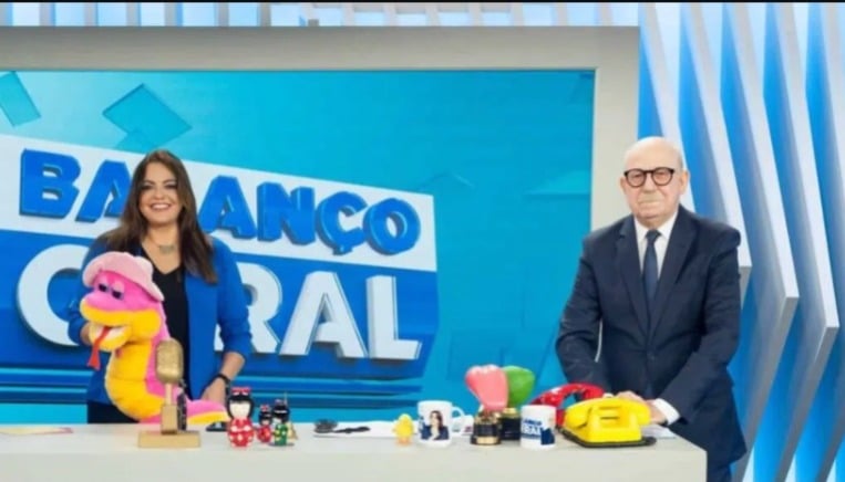 Fabiola Reipert e Renato Lombardi 
