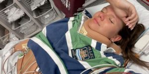 Atriz famosa pula de cabeça em piscina, quebra o pescoço e o pior acontece: “Me acabei em lágrimas”