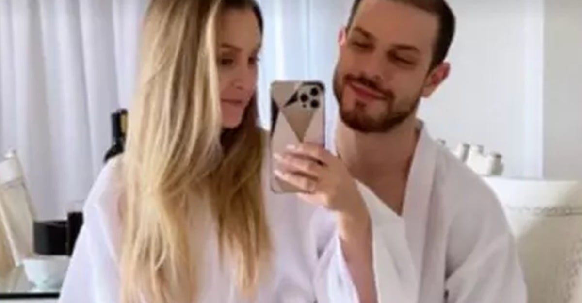Carla Diaz e o namorado Felipe Becari