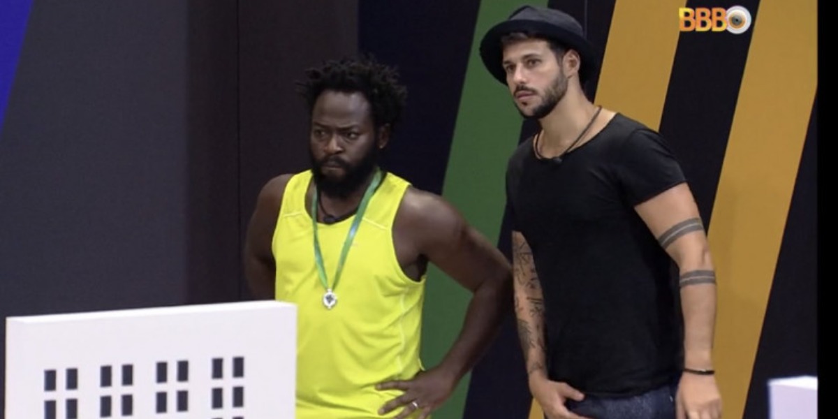 Rodrigo Mussi e Douglas Silva vencem superprova no BBB22 - Foto: Reprodução