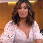 Fátima Bernardes esteve no Caldeirão, mas desagradou (Foto: Reprodução/TV Globo)