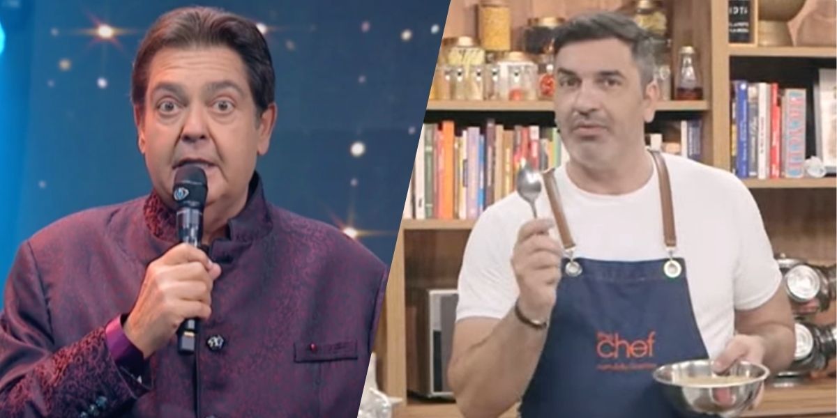 "Acha que ninguém vai ver", Edu Guedes quebra-pau com assistente no The Chef e diretor intervém: "É pra parar"