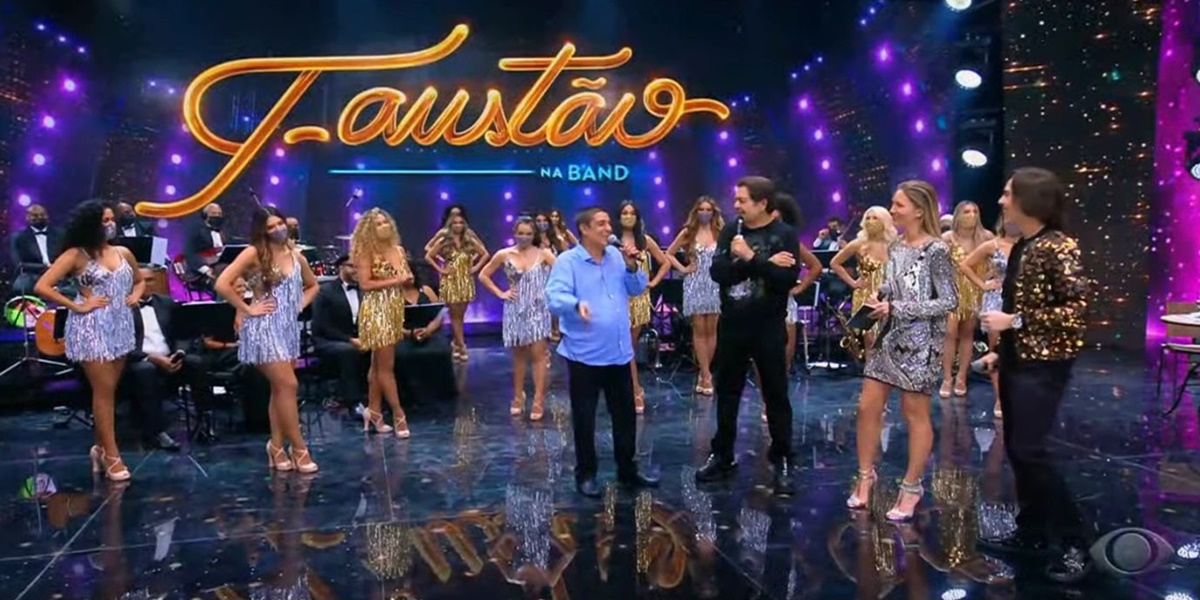 Por culpa da Band, Faustão entra em guerra diária com a própria irmã, que trabalha com ele