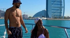 A cantora IZA curte férias em Dubai com o marido gato (Reprodução/ Instagram)