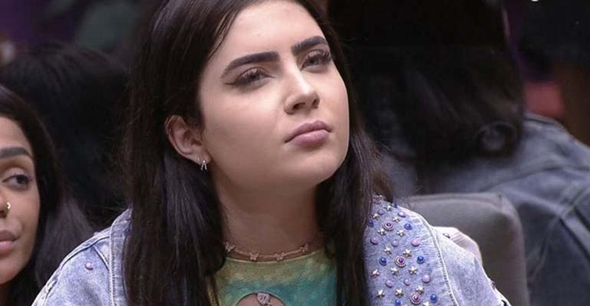 Jade Picon revela no BBB22 ameaça do ex-namorado (Reprodução/ TV Globo)