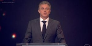 Luciano Huck foi 