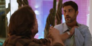 Neném ameaçará Marcelo na novela Quanto Mais Vida Melhor (Foto: Reprodução/Globo)